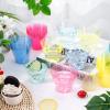 imageWDF 200 Pack Colorful Plastic Cups Disposable  include 50 Pink Blue Green Yellow Colorful Plastic Cups For Party Baby Shower WeddingColorful200Count