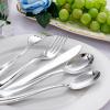 imageWDF 300 Pieces Silver Plastic Silverware  Plastic Silverware Heavy Duty  100 Forks 100 Knives 100 Spoons  Disposable Silver Cutlery Perfect for PartyWeddingSilver  Modern  500PCS