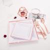 imageWDF 300 Pieces Silver Plastic Silverware  Plastic Silverware Heavy Duty  100 Forks 100 Knives 100 Spoons  Disposable Silver Cutlery Perfect for PartyWeddingRose Gold  Modern