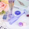 imageWDF 36 Pack Clear Blue Plastic Champagne Flutes  7OZ Blue Champagne Flutes Plastic Champagne Glasses Disposable for Party ampamp WeddingClear Purple