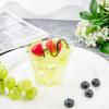 imageWDF 60 PACK Clear Plastic Cups 9 Oz Clear Disposable Cups For Party Holiday Gathering WeddingClear60Count