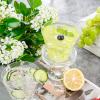 imageWDF 60 PACK Clear Plastic Cups 9 Oz Clear Disposable Cups For Party Holiday Gathering WeddingClear60Count