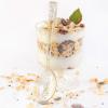 imageWDF 7oz Clear Dessert Cups Disposable  96 Pack Dessert Cups With Mini Gold Spoons Plastic Parfait Cups Medium to Large 48 Ice Cream Plastic Cups ampamp 48 Gold Tasting Spoons for Weddings ampamp PartyGold Glitter  7oz