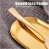 imageWDF 100 Pack Gold Plastic Spoons Disposable  Durable Heavy Duty 69 Inch Gold Spoons Heat Resistant Modern Disposable Spoons Perfect for Parties Wedding BanquetsGold