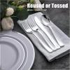 imageWDF 120 Pieces Heavy Duty Pink Plastic Silverware  Pink Plastic Cutlery Set  Disposable Pink Utensils  Disposable Flatware Includes 40 Forks 40 Spoons 40 Knives for Party WeddingSliver
