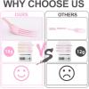 imageWDF 180 Pieces Pink Plastic Silverware Disposable  Clear Pink Cutlery Sets 60 Forks 60 Knives and 60 Spoons  Heavy Duty Disposable Utensils for Wedding PartyPink and Gold