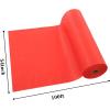 imageWDF 54 Inch X 100 Feet Black Plastic Table Cover RollBlack Plastic Tablecloth with Cutter Box Perfect for New Year Parties Banquets Daily Use Graduation HalloweenRed