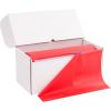 imageWDF 54 Inch X 100 Feet Black Plastic Table Cover RollBlack Plastic Tablecloth with Cutter Box Perfect for New Year Parties Banquets Daily Use Graduation HalloweenRed