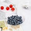 imageWDF 60pcs White Plastic Bowls12 oz Disposable Heavy Duty White Plastic Soup Bowls for Wedding Party Independence Day New YearsClear