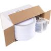 imageWDF 100pcs Silver Plastic Dessert Plates 75quot with 100 Pieces Disposable Forks 74quot Silver Plates Appetizer Plates Small Plates Fancy Salad Plates and Cake Plates for PartyWeddingSilver