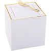 imageWDF 100pcs Silver Plastic Dessert Plates 75quot with 100 Pieces Disposable Forks 74quot Silver Plates Appetizer Plates Small Plates Fancy Salad Plates and Cake Plates for PartyWeddingWhite and Gold