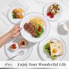 image350 Pieces Black and Gold Plastic Plates with Disposable Silverware Include 50 Dinner Plates 9 50 Dessert Plates 63 50 Black Cups 9 OZ 50 Pre Rolled Napkins for new yearSilver  Modern