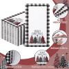 imageWDF 100 Pack Christmas Napkins Paper  3ply Gold Snowflake Disposable Napkins158 x 13 Inches Premium Quality Elegant Disposable Dinner Napkins For ChristmasWhite And Black