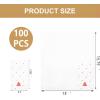 imageWDF 100Pack Gold Christmas Napkins Disposable  3ply Christmas Tree Paper Napkins Premium Quality Disposable Gold Napkins Party Dinner Napkins for Christmas Tableware DecorRed Tree