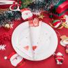 imageWDF 100Pack Gold Christmas Napkins Disposable  3ply Christmas Tree Paper Napkins Premium Quality Disposable Gold Napkins Party Dinner Napkins for Christmas Tableware DecorRed Tree