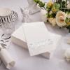 imageWDF 100Pack Pink Napkins Disposable3ply Pink Paper Napkins Gold Rim Premium QualityNapkins for Bridal ampamp Baby Shower WeddingWhite and Silver  150PCS