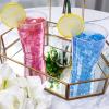 imageWDF 100pcs 12OZ Gold Cups  Disposable Gold Glitter Plastic Cups  Premium Wedding Cups  Party Cups for Thanksgiving ChristmasSilver Glitter