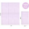 imageWDF 150Pack Baby Blue Paper Checkered Napkins  3 Ply Disposable Blue and White Gingham Napkins Guest Dinner Napkins Paper for Bathroom Picnic BBQ Birthday GraduationPurple Gingham  150PCS
