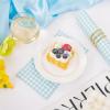 imageWDF 150Pack Baby Blue Paper Checkered Napkins  3 Ply Disposable Blue and White Gingham Napkins Guest Dinner Napkins Paper for Bathroom Picnic BBQ Birthday GraduationBaby Blue Gingham  150PCS