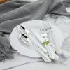 imageWDF 180 Pieces Black and Gold Plastic Silverware Halloween Black Plastic Cutlery Incluede 60 Forks 60 Knives 60 Spoons Heavy Duty Disposable Flatware  Gold Utensils for HalloweenPartyDaily UseSilver  200PCS