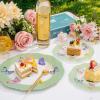 imageWDF 20PCS Blue Plastic Plates  Baroque White and Blue Plates  Chinoiserie Floral Party Decorations for BirthdayTea PartyGreen