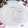 imageWDF 25 Guest Pink Plates with Pink Plastic SilverwareampampPink CupsNeon Clear Disposable Dinnerware include 50 Plates25Forks 25 Knives 25 Spoons25 Plastic Cups for Party and Baby ShowerSilver