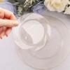 imageWDF 25 Guest Pink Plates with Pink Plastic SilverwareampampPink CupsNeon Clear Disposable Dinnerware include 50 Plates25Forks 25 Knives 25 Spoons25 Plastic Cups for Party and Baby ShowerGold