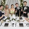 imageWDF 25Pack Gold Charger Plates  12inch Clear Chargers with Gold Trim  Clear Plates Disposable for Dinner PartyWeddingBirthdayBlack