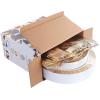 imageWDF 300PCS White and Gold Plates  Wedding Plastic Dinnerware Set for 50 Guests Include 50 Dinner ampamp 50 Cake Plates 50 Cutlery 50 Cups for Wedding Birthday PartyGold