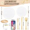 imageWDF 300PCS White and Gold Plates  Wedding Plastic Dinnerware Set for 50 Guests Include 50 Dinner ampamp 50 Cake Plates 50 Cutlery 50 Cups for Wedding Birthday PartyWhite and Gold