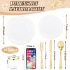 imageWDF 300PCS White and Gold Plates  Wedding Plastic Dinnerware Set for 50 Guests Include 50 Dinner ampamp 50 Cake Plates 50 Cutlery 50 Cups for Wedding Birthday PartyWhite and Gold