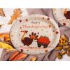 imageWDF 50Pack Christmas Paper Plates  10quotx12quot Christmas Tree Plates Christmas Oval Paper Checkered Plates  Dinner Size Large Disposable Platter Heavy Duty for Happy Christmas ServingTurkey