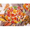 imageWDF 50Pack Christmas Paper Plates  10quotx12quot Christmas Tree Plates Christmas Oval Paper Checkered Plates  Dinner Size Large Disposable Platter Heavy Duty for Happy Christmas ServingMaple