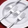 imageWDF Rose Gold Pink Plastic Plates with Pink Plastic Silverware include 40 Dinner ampamp Salad Plates 40Forks 40 Knives 40 Spoons for WeddingPartySilver