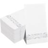 imageWDF 100Pack Pink Napkins Disposable3ply Pink Paper Napkins Gold Rim Premium QualityNapkins for Bridal ampamp Baby Shower WeddingWhite and Silver  150PCS