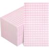 Pink Gingham - 150PCS