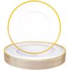 Clear and Gold