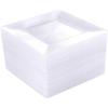 imageWDF 60PCS Clear Plastic Plates  Square Disposable DessertSalad Plates 7inch Plastic Appetizer Plate for Wedding ampampParties95 inch