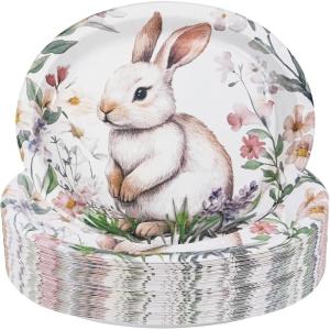 imageWDF 50Pack Christmas Paper Plates  10quotx12quot Christmas Tree Plates Christmas Oval Paper Checkered Plates  Dinner Size Large Disposable Platter Heavy Duty for Happy Christmas ServingLavender
