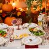image175 Pieces Christmas Plastic Plates  Red Plastic Plates with Gold Rim Include 25 Dinner Plate 10 25 Dessert Plate 7 25 gold Cups 9 OZ 25 Pre Rolled Napkins for ChristmasPartyGold Modern