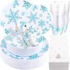 Blue Snowflakes