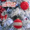 imageWDF 12PCS Velvet Brown Christmas Ornaments  Neutral Brown Ornaments 80mm 315inch Shatterproof Christmas Balls for Xmas Trees DecorationsBright Light
