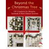 imageWDF 12PCS Velvet Brown Christmas Ornaments  Neutral Brown Ornaments 80mm 315inch Shatterproof Christmas Balls for Xmas Trees DecorationsCream