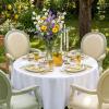 image:imageWDF 50Pack Lemon Oval Paper Plates  10x12 Heavy Duty Large Disposable Dinner Plates  Summer Lemon Serving Platters for BirthdayWeddingTea PartyBaby ShowerSummerLemon