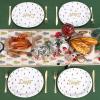 image:imageWDF 50Pack Lemon Oval Paper Plates  10x12 Heavy Duty Large Disposable Dinner Plates  Summer Lemon Serving Platters for BirthdayWeddingTea PartyBaby ShowerSummerWhite