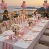 image:imageWDF 60pcs Purple Plates Disposable with Gold Rim  Baroque Light Purple Plastic Plates  Lavender Plates for SpringWeddingEasterBirthdayPink and Gold