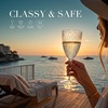 image:imageWDF 36PCS Pink Champagne Flutes Plastic  6 OZ Pink Glitter Disposable Champagne Flutes for WeddingBirthdayPartiesBridal ShowerSummerTransparent